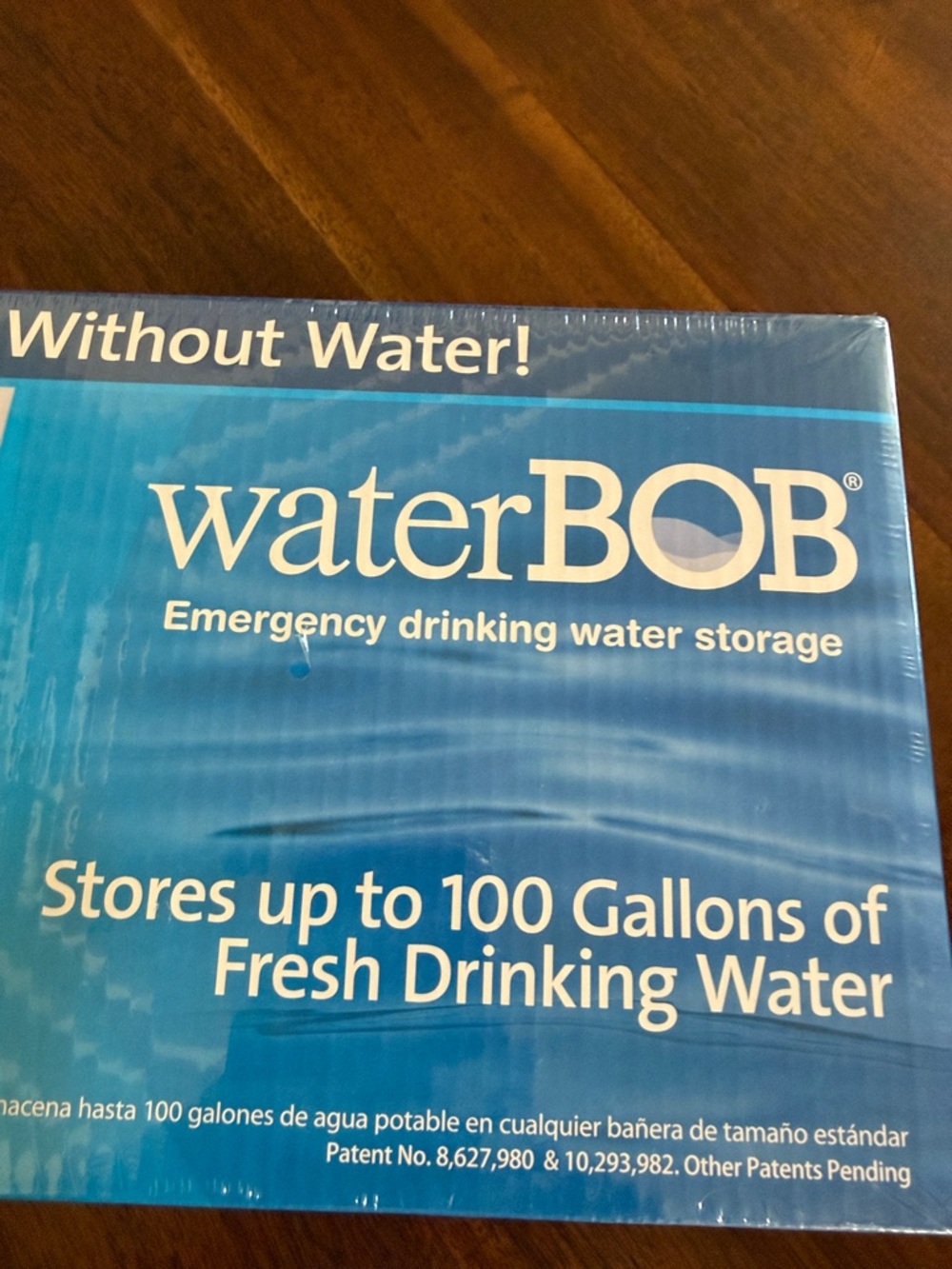 waterBOB Emergency Drinking Water Storage - Blue - Picture 3 of 7